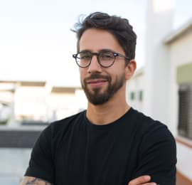 Portrait of Tyler.